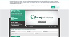 Desktop Screenshot of kennywastemanagement.co.uk